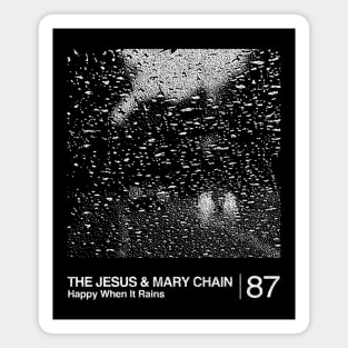 JAMC / Minimalist Graphic Design Fan Artwork Magnet